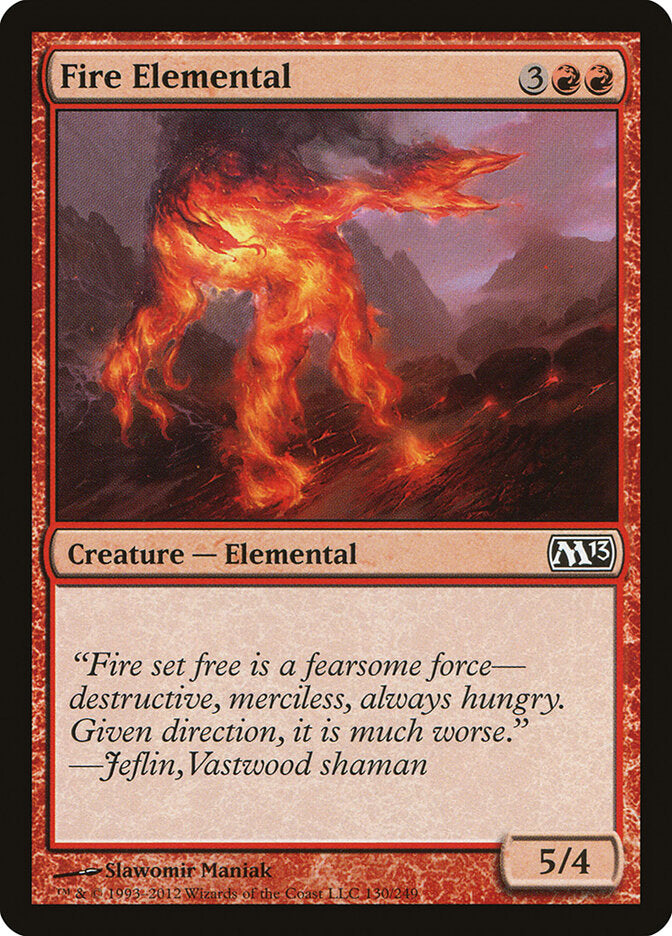 Elemental do Fogo / Fire Elemental - Magic: The Gathering - MoxLand