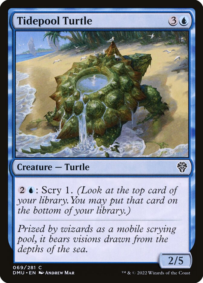 Tartaruga Poça-de-maré / Tidepool Turtle - Magic: The Gathering - MoxLand