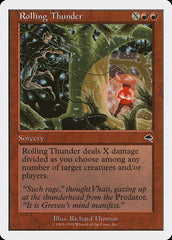 Trovoada Ribombante / Rolling Thunder - Magic: The Gathering - MoxLand