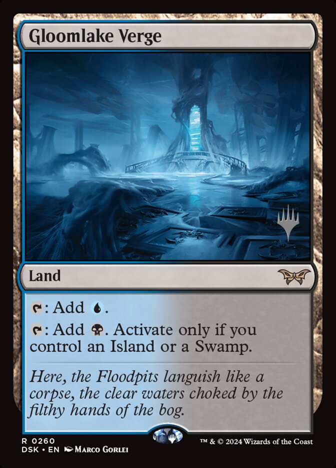 Gloomlake Verge - Magic: The Gathering - MoxLand