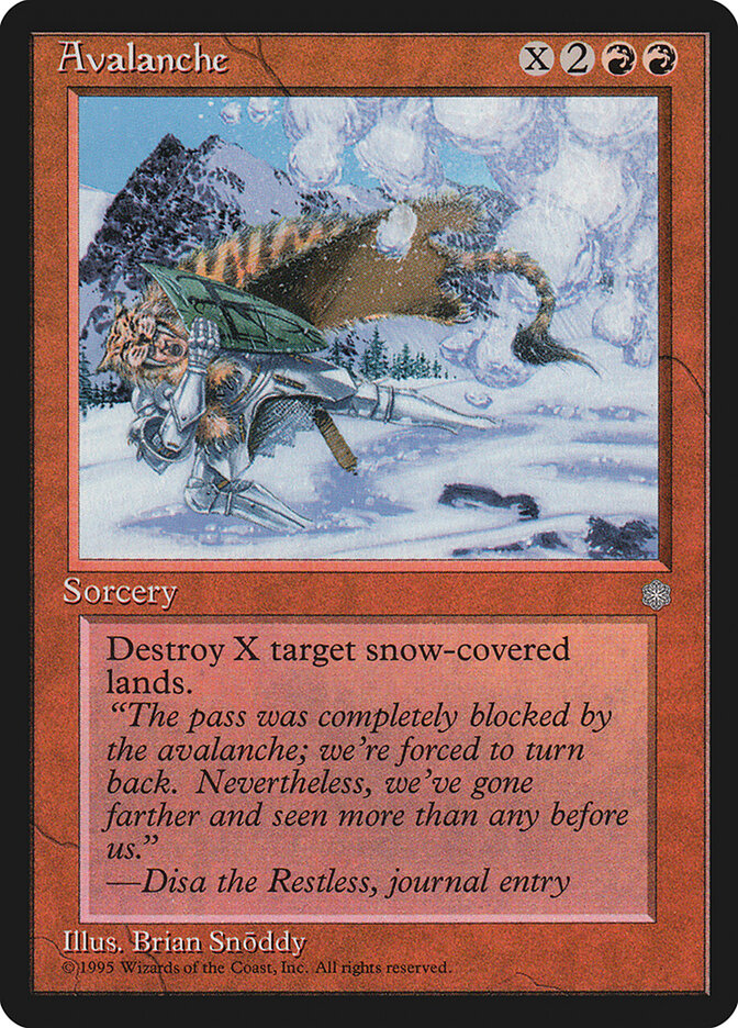 Avalanche - Magic: The Gathering - MoxLand