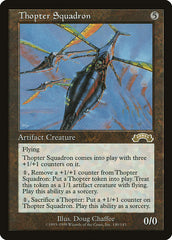 Esquadrilha de Tópteros / Thopter Squadron - Magic: The Gathering - MoxLand