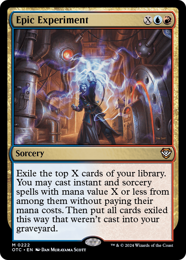 Experimento Épico / Epic Experiment - Magic: The Gathering - MoxLand