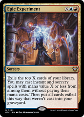 Experimento Épico / Epic Experiment - Magic: The Gathering - MoxLand