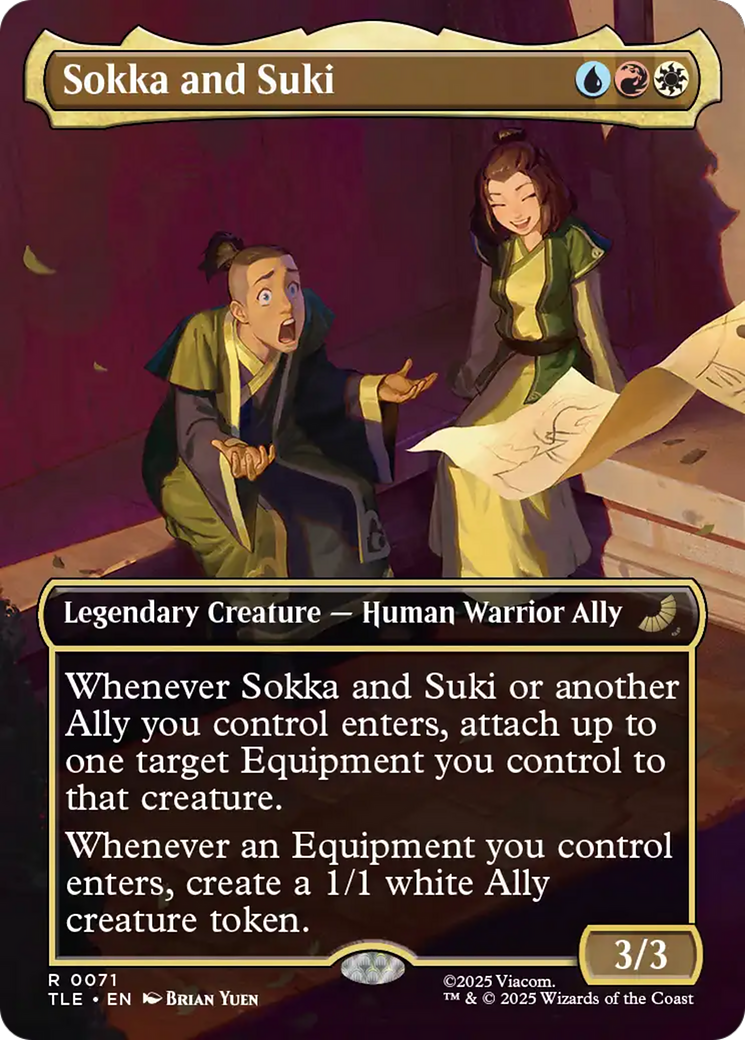 Sokka e Suki / Sokka and Suki - Magic: The Gathering - MoxLand