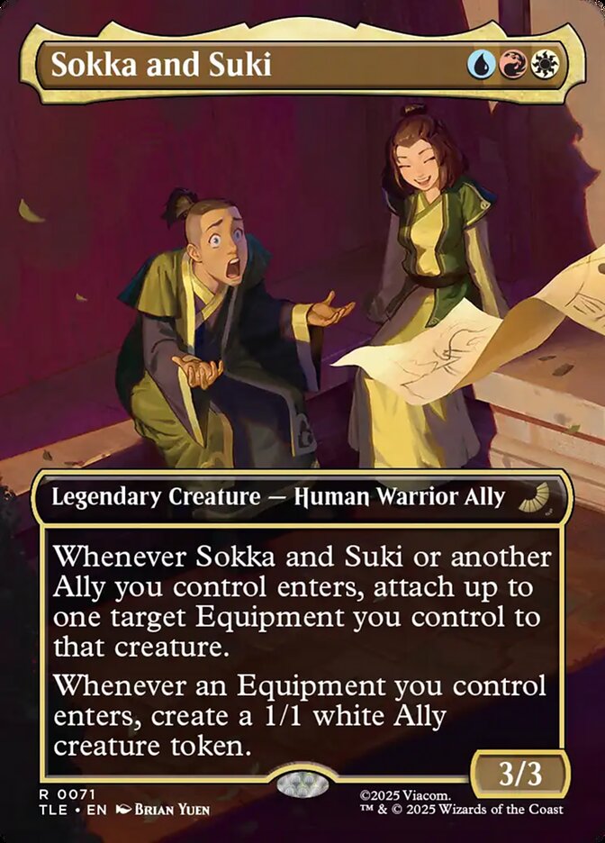 Sokka e Suki / Sokka and Suki - Magic: The Gathering - MoxLand
