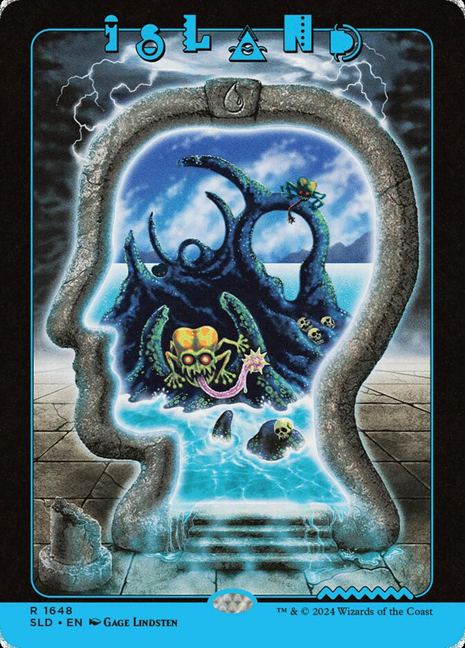 Ilha / Island - Magic: The Gathering - MoxLand