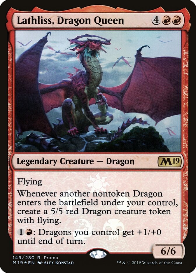Lathliss, Rainha dos Dragões / Lathliss, Dragon Queen - Magic: The Gathering - MoxLand