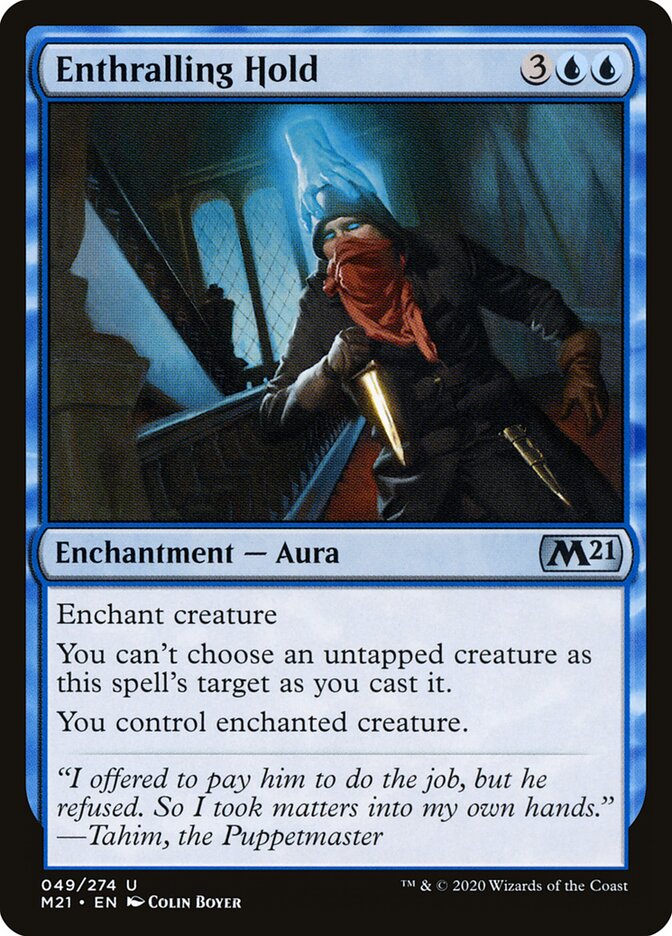 Domínio Hipnotizante / Enthralling Hold - Magic: The Gathering - MoxLand