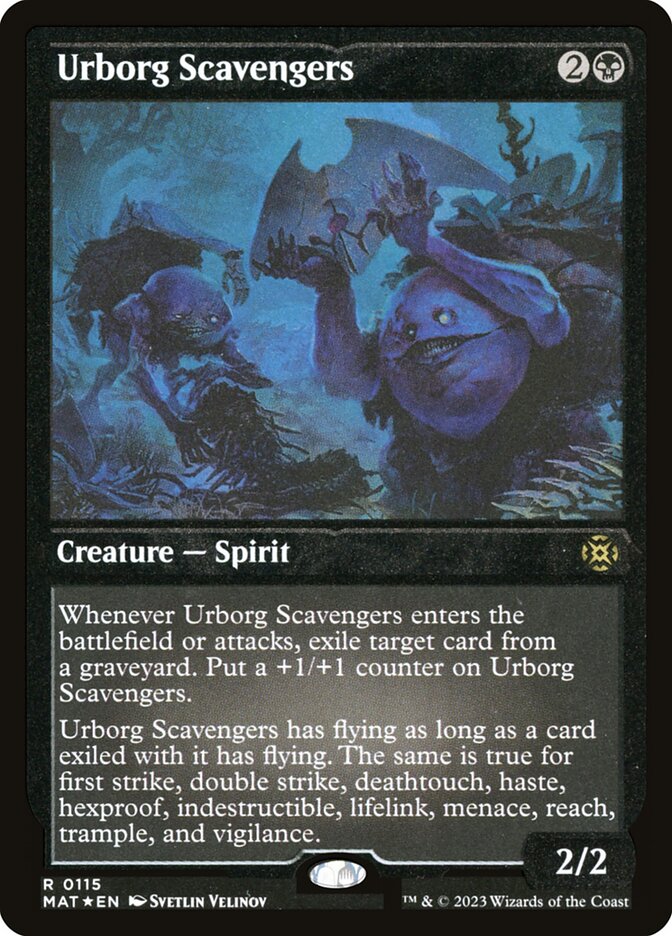 Necrófagos de Urborg / Urborg Scavengers - Magic: The Gathering - MoxLand