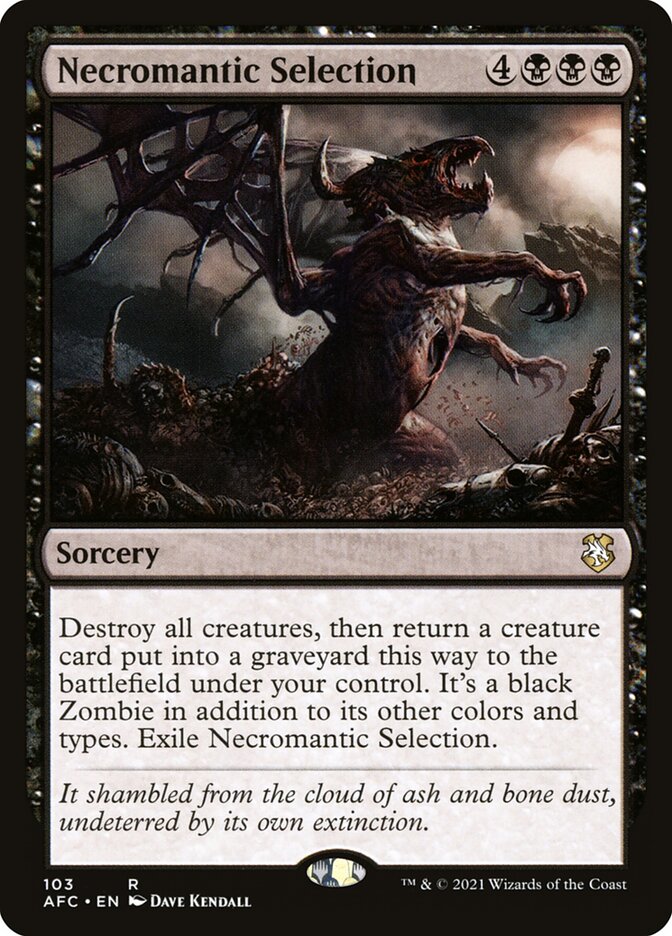 Seleção Necromântica / Necromantic Selection - Magic: The Gathering - MoxLand