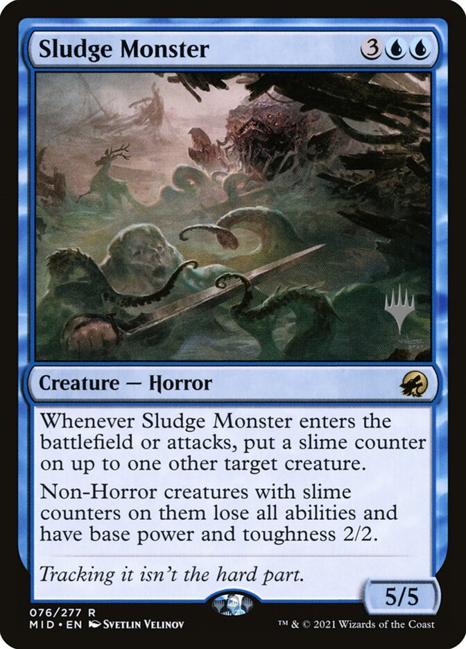 Monstro da Imundície / Sludge Monster - Magic: The Gathering - MoxLand
