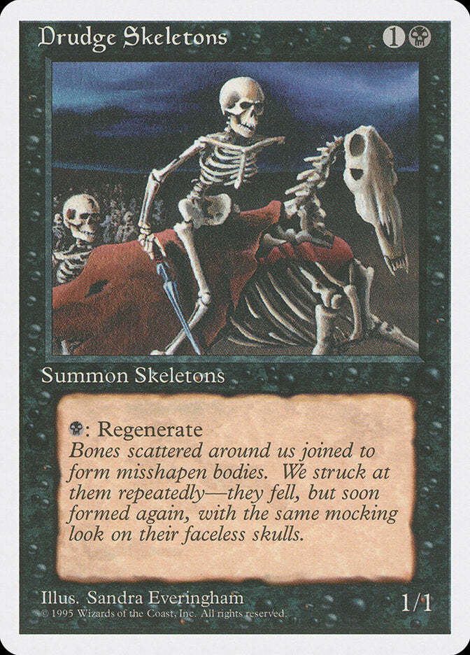 Esqueletos de Carga / Drudge Skeletons - Magic: The Gathering - MoxLand