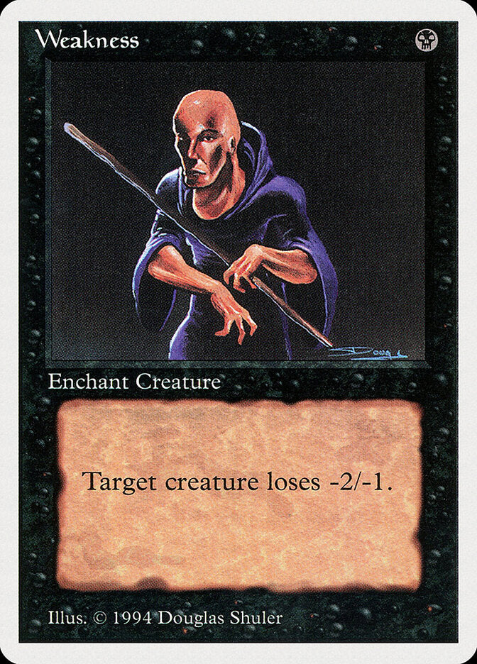 Fraqueza / Weakness - Magic: The Gathering - MoxLand