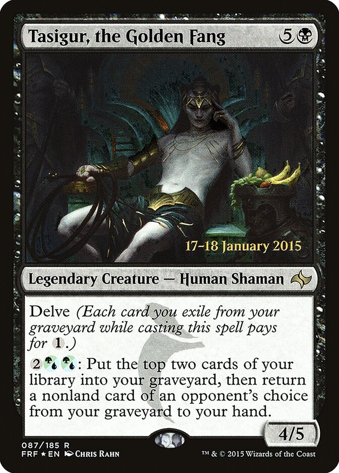 Tasigur, a Presa de Ouro / Tasigur, the Golden Fang - Magic: The Gathering - MoxLand