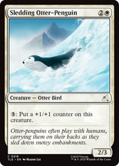 Pinguim-lontra Deslizante / Sledding Otter-Penguin - Magic: The Gathering - MoxLand