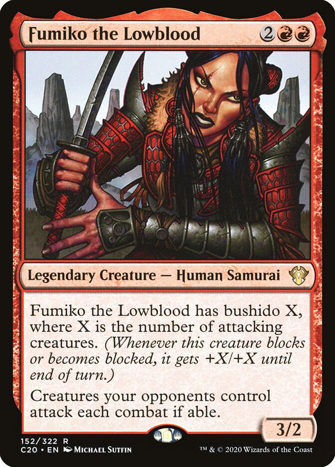 Fumiko, a Sangue Ruim / Fumiko the Lowblood - Magic: The Gathering - MoxLand
