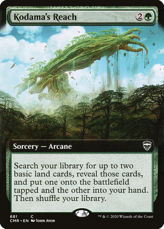 Alcance do Kodama / Kodama's Reach - Magic: The Gathering - MoxLand