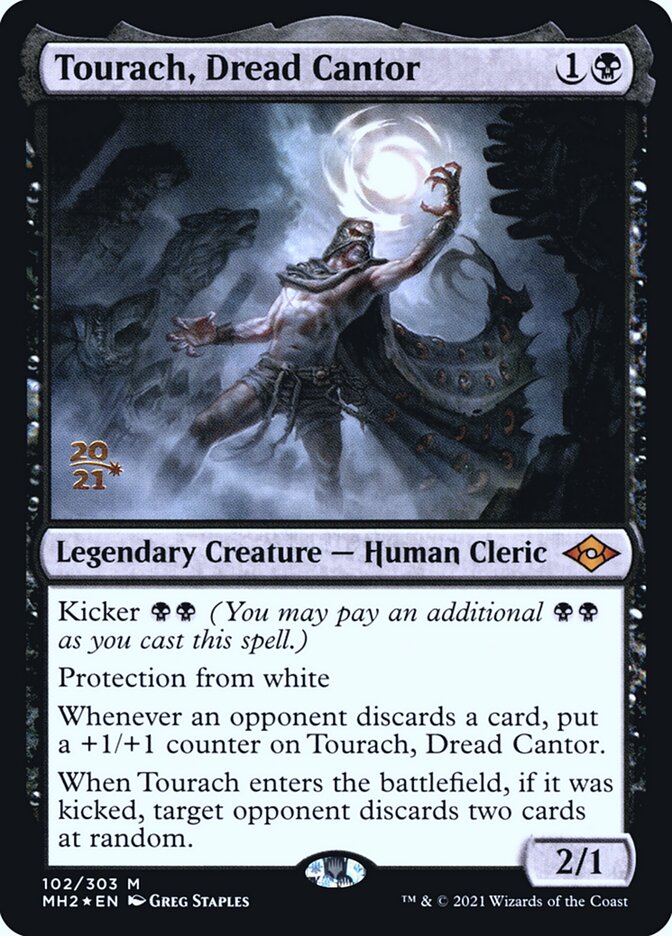Tourach, Chantre Medonho / Tourach, Dread Cantor - Magic: The Gathering - MoxLand