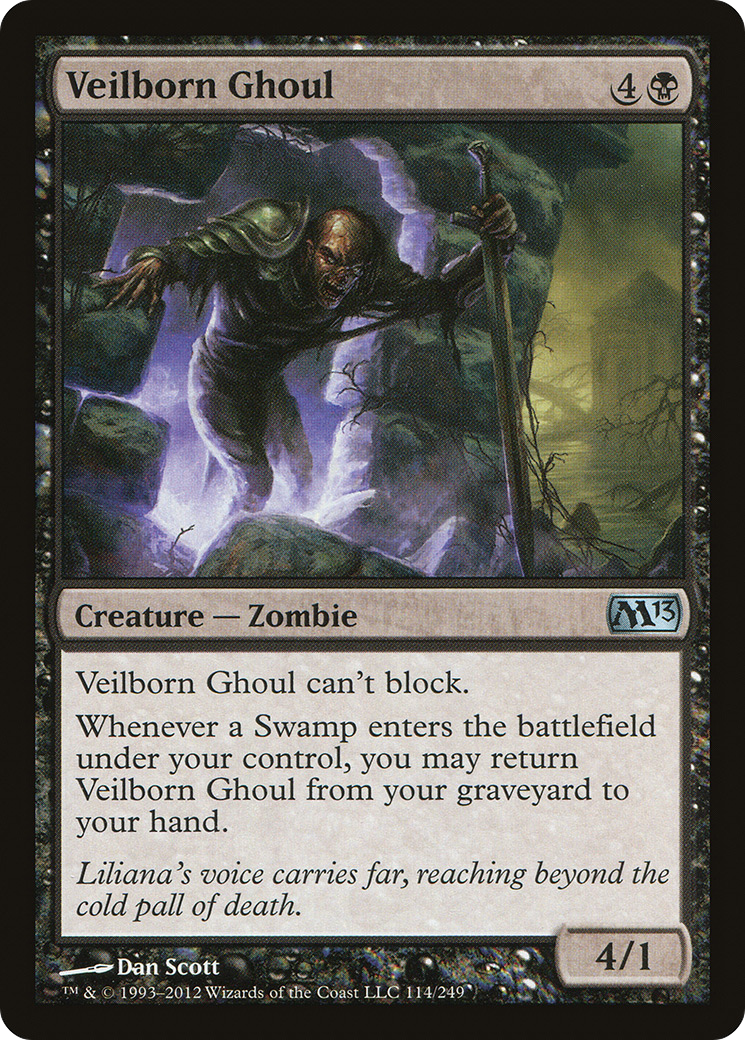 Carniçal Cria do Véu / Veilborn Ghoul - Magic: The Gathering - MoxLand