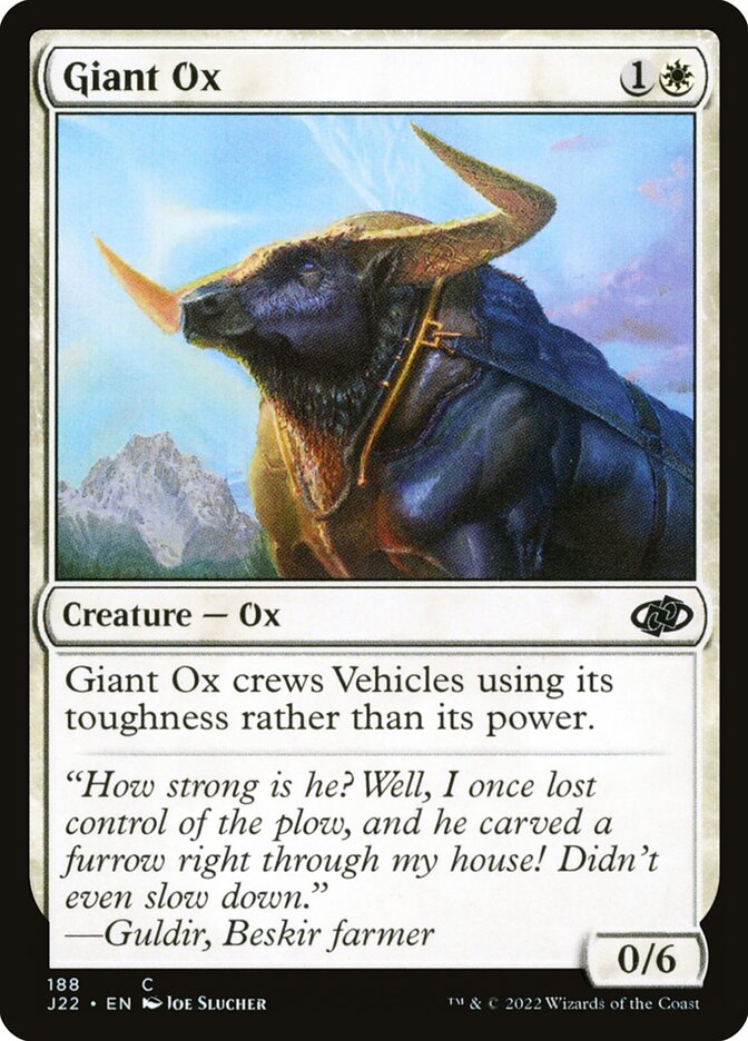 Boi Gigante / Giant Ox - Magic: The Gathering - MoxLand