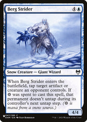 Andarilho de Icebergs / Berg Strider - Magic: The Gathering - MoxLand
