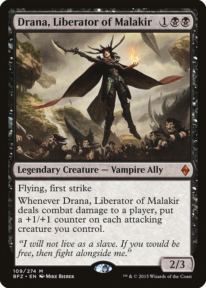 Drana, Libertadora de Malakir / Drana, Liberator of Malakir - Magic: The Gathering - MoxLand