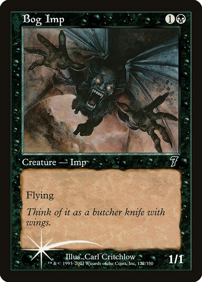 Diabrete do Pântano / Bog Imp - Magic: The Gathering - MoxLand