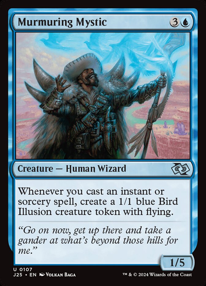 Místico dos Murmúrios / Murmuring Mystic - Magic: The Gathering - MoxLand