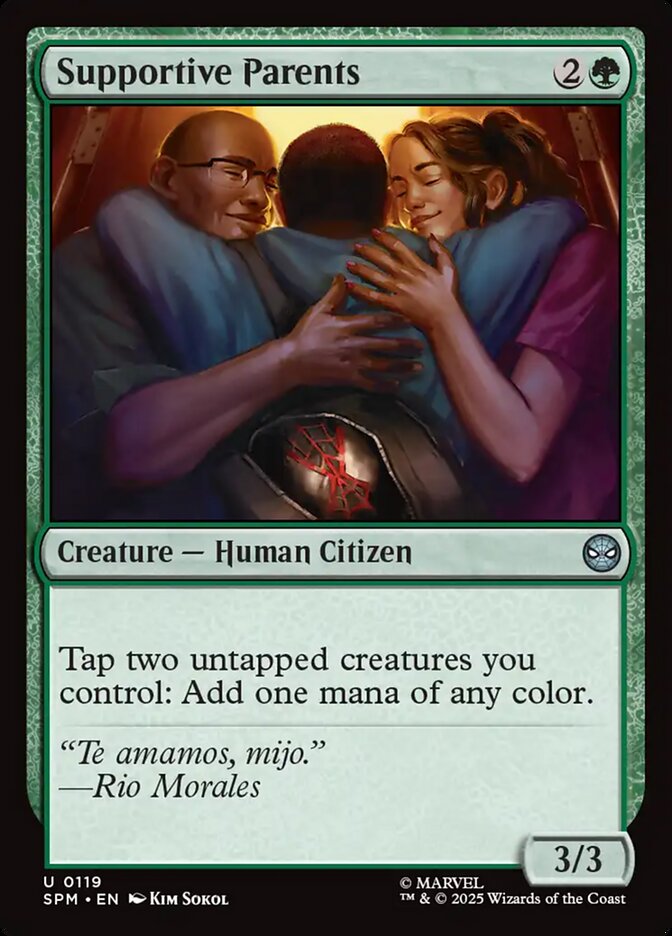 Pais Carinhosos / Supportive Parents - Magic: The Gathering - MoxLand
