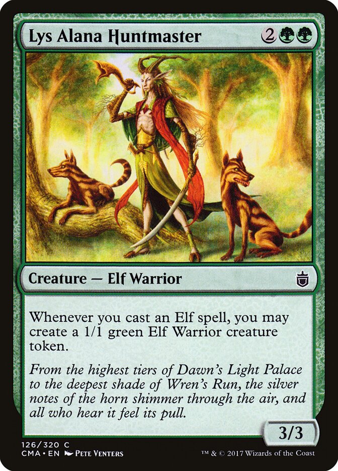Mestre de Caça de Lys Alana / Lys Alana Huntmaster - Magic: The Gathering - MoxLand