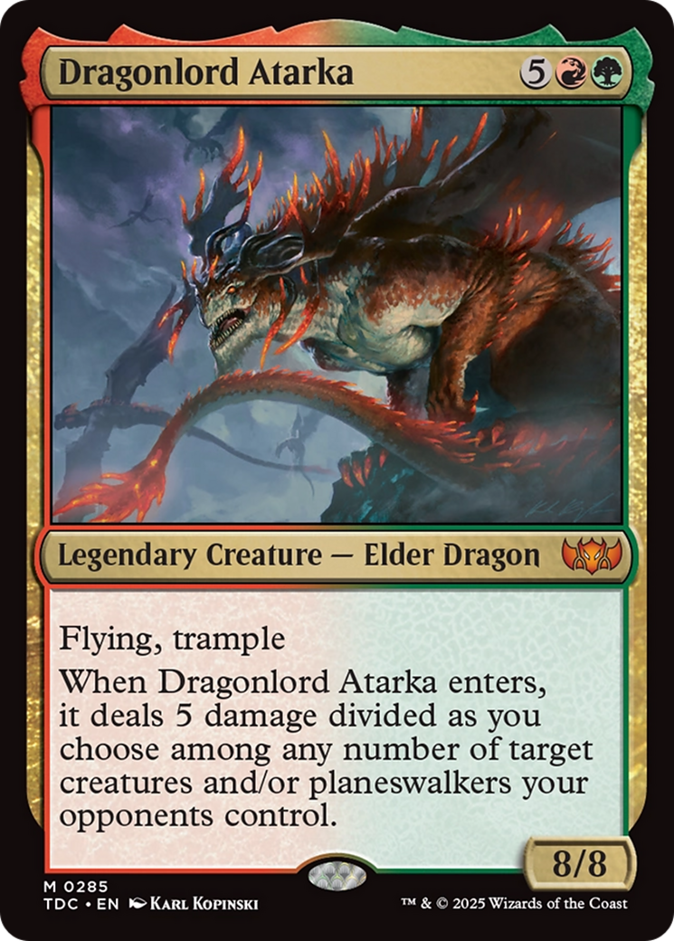 Atarka, Soberana Dragoa / Dragonlord Atarka - Magic: The Gathering - MoxLand
