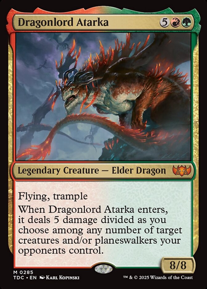 Atarka, Soberana Dragoa / Dragonlord Atarka - Magic: The Gathering - MoxLand