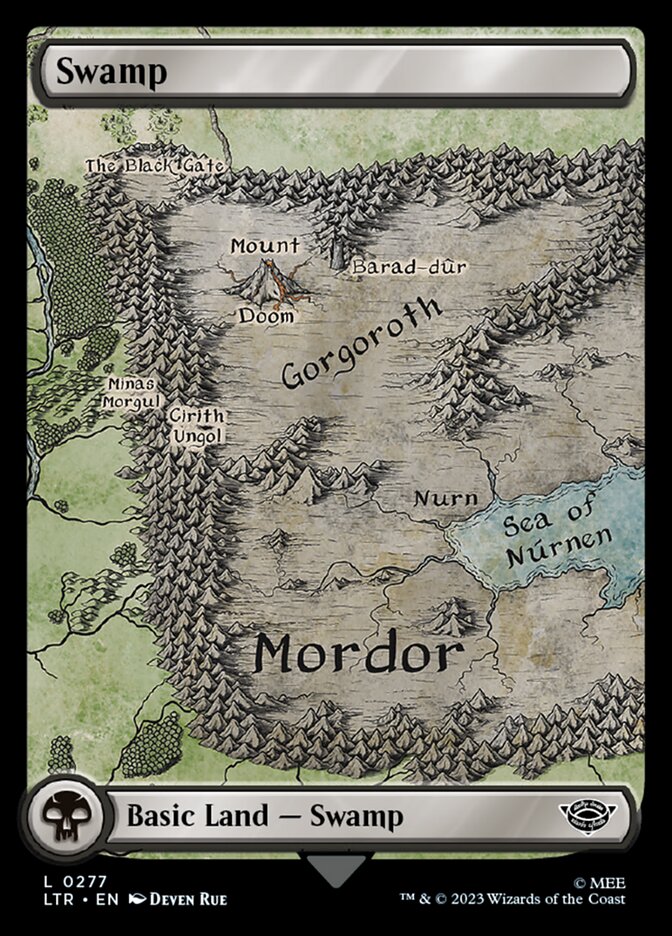 Pântano / Swamp - Magic: The Gathering - MoxLand