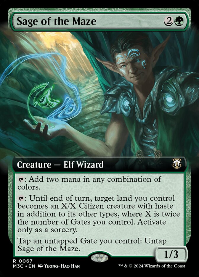 Sage of the Maze - Magic: The Gathering - MoxLand