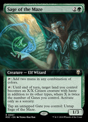 Sage of the Maze - Magic: The Gathering - MoxLand