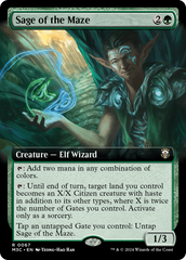 Sage of the Maze - Magic: The Gathering - MoxLand
