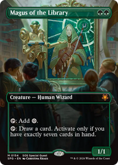 Magus do Grimório / Magus of the Library - Magic: The Gathering - MoxLand