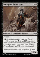 Profanador do Cemitério / Boneyard Desecrator - Magic: The Gathering - MoxLand