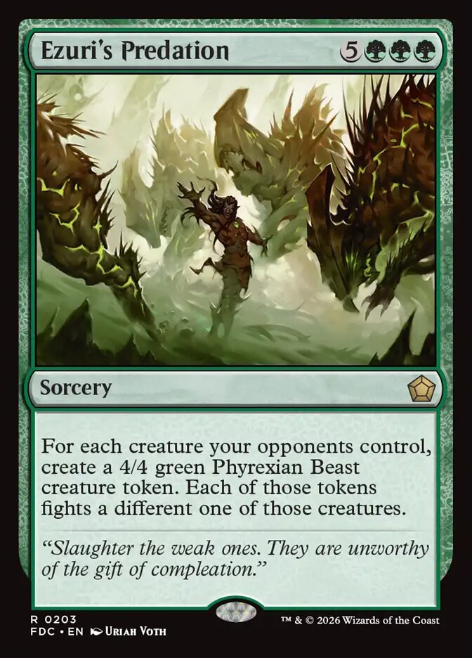 Predação de Ezuri / Ezuri's Predation - Magic: The Gathering - MoxLand