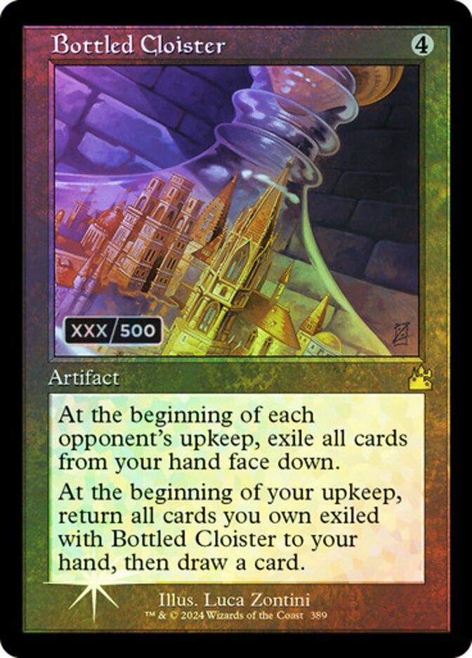 Mosteiro Engarrafado / Bottled Cloister - Magic: The Gathering - MoxLand