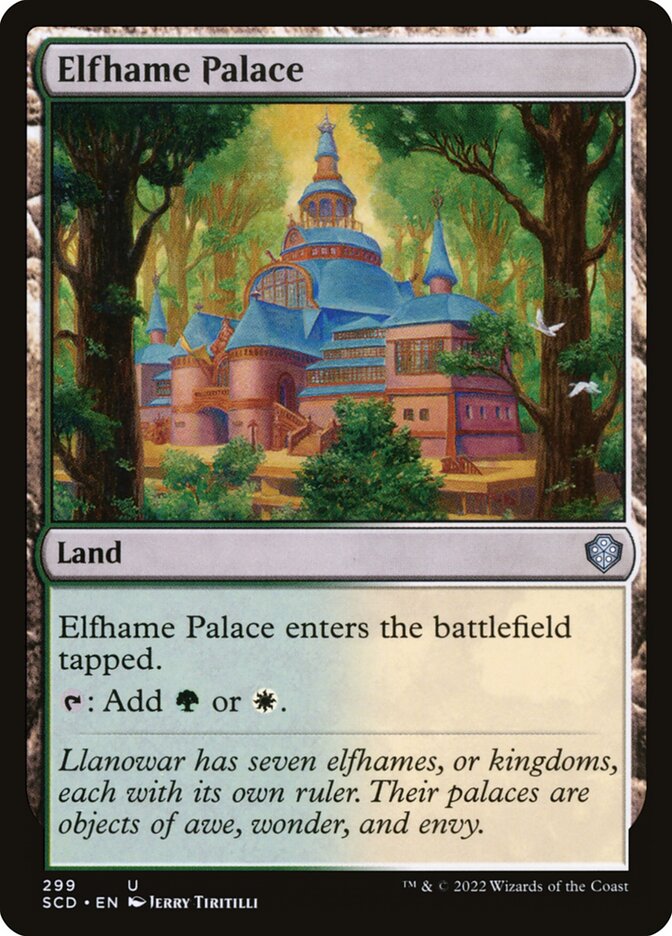 Palácio de Elfilar / Elfhame Palace - Magic: The Gathering - MoxLand