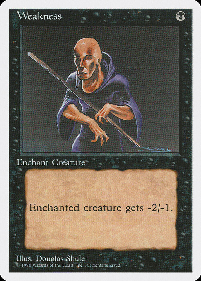 Fraqueza / Weakness - Magic: The Gathering - MoxLand