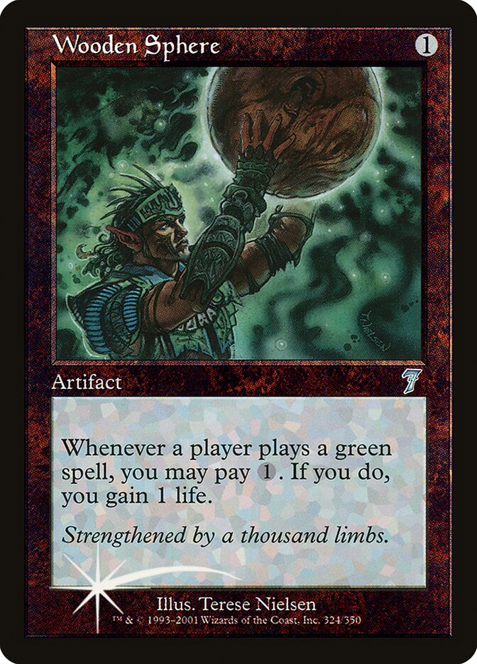 Esfera de Madeira / Wooden Sphere - Magic: The Gathering - MoxLand