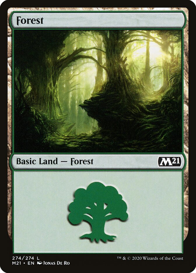 Floresta / Forest - Magic: The Gathering - MoxLand