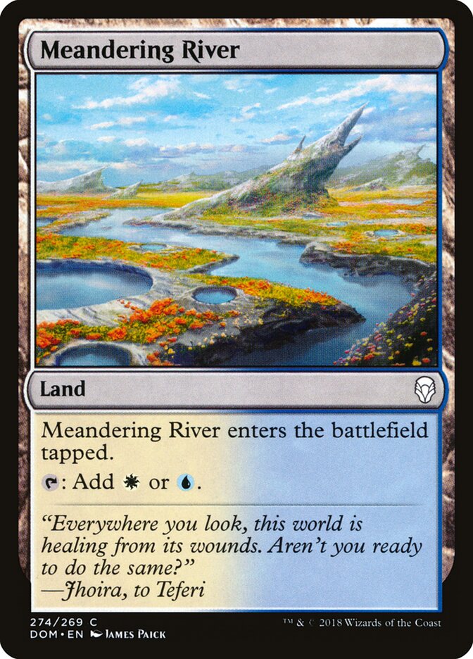 Rio Sinuoso / Meandering River - Magic: The Gathering - MoxLand