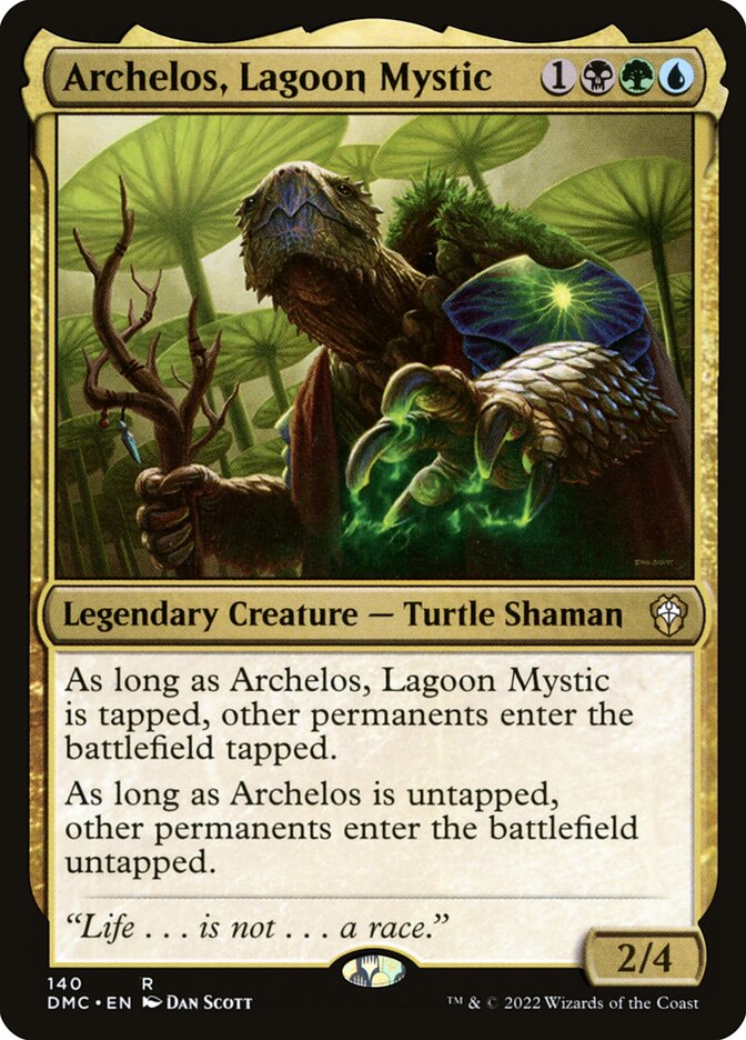 Archelos, Místico da Laguna / Archelos, Lagoon Mystic - Magic: The Gathering - MoxLand