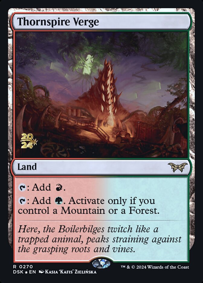 Thornspire Verge - Magic: The Gathering - MoxLand