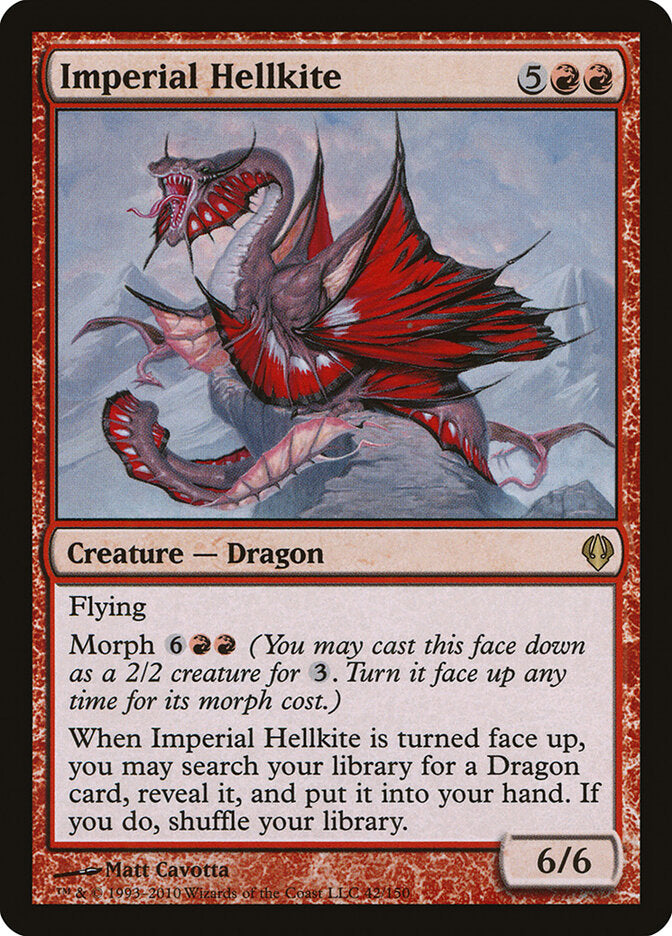 Dragão Avérneo Imperial / Imperial Hellkite - Magic: The Gathering - MoxLand