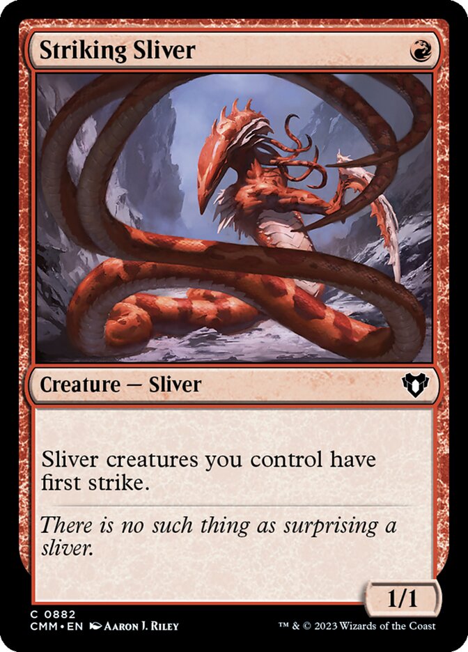 Fractius Golpeador / Striking Sliver - Magic: The Gathering - MoxLand